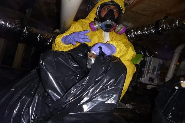 Sewage and black water cleanup crew in a Palmetto, GA home